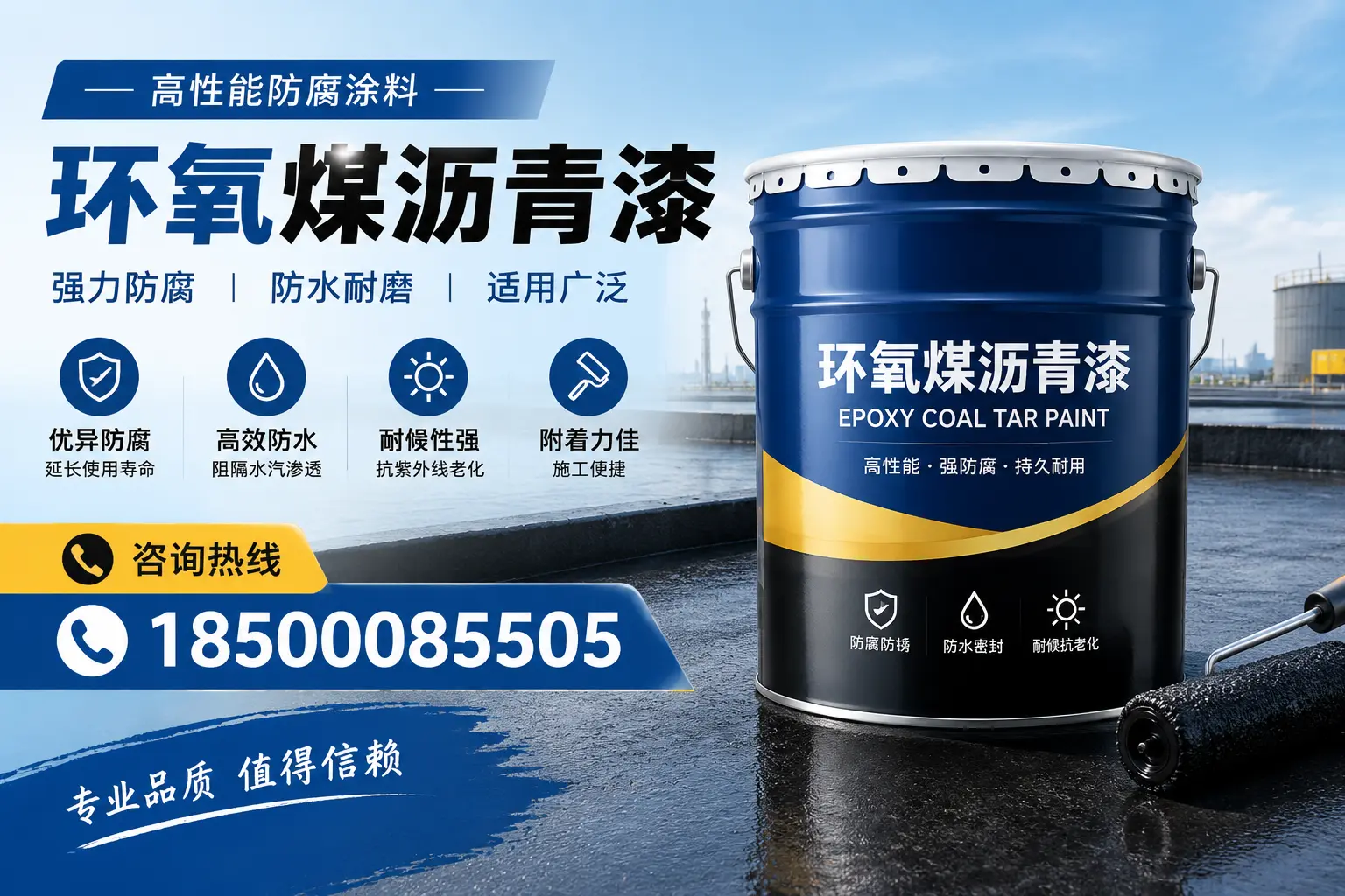 环氧煤沥青漆的主要成分与功能，葫芦岛用户深度了解
